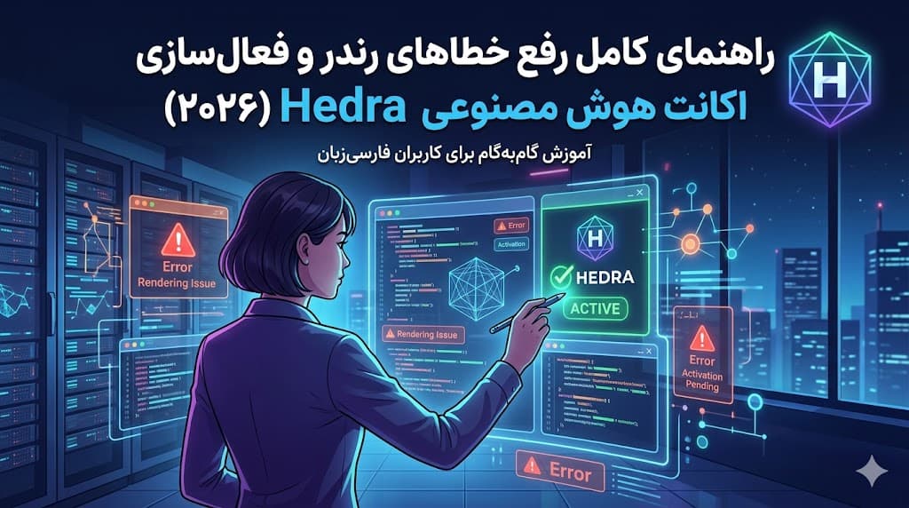 راهنمای کامل رفع خطاهای رندر و فعال‌سازی اکانت هوش مصنوعی Hedra (۲۰۲۶)