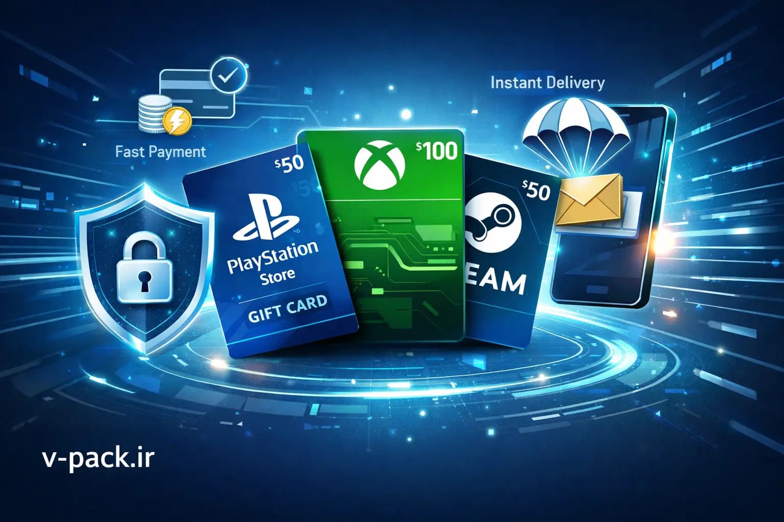 بهترین گیفت کارت‌های موجود در بازار برای گیمرها