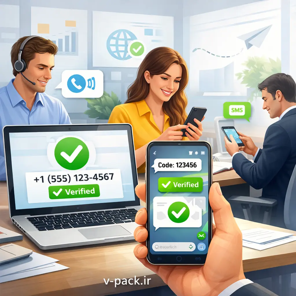  معرفی بهترین سرویس‌های خرید شماره مجازی دائمی