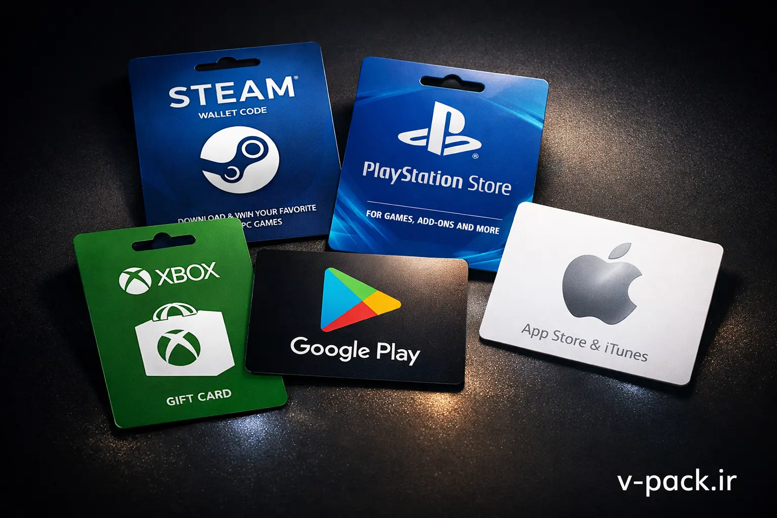 بهترین گیفت کارتهای موجود در بازار برای گیمرها