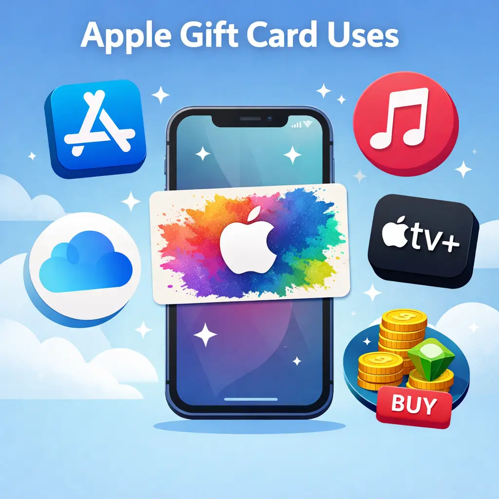 راهنمای کامل استفاده از گیفت کارت اپل در ایران