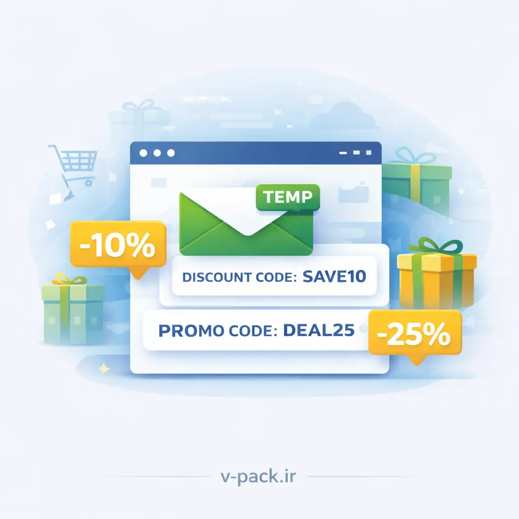 راهنمای کامل استفاده از ایمیل موقت برای تخفیفها | کاهش هزینه بدون ریسک بن